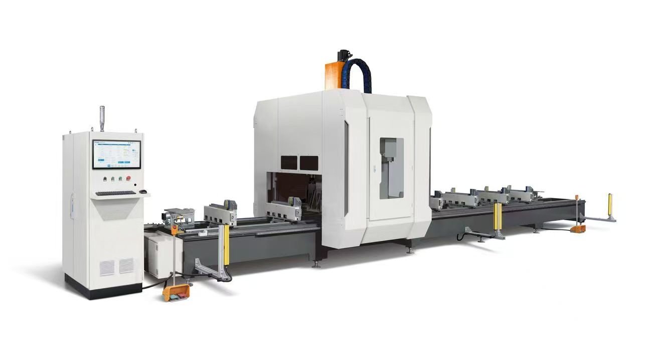LGS5-CNC-7000 four-axis aluminium profile machining center
