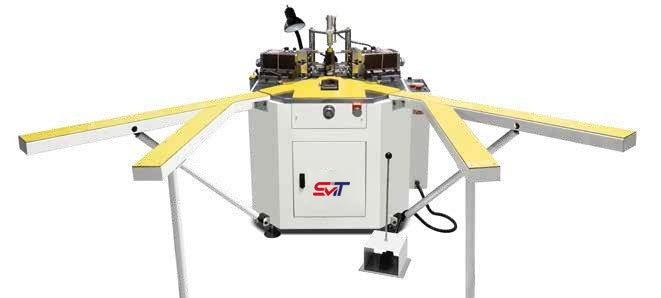 LMB-A-180 Heavy-duty Single-head Corner Crimping Machine