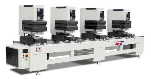 WFH4-120*4500 Four-head Welding Machine for Laminated uPVC