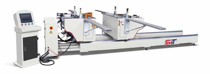 HDSF-CNC-100 CNC Horizontal Double-head Mullion Connecting Machine